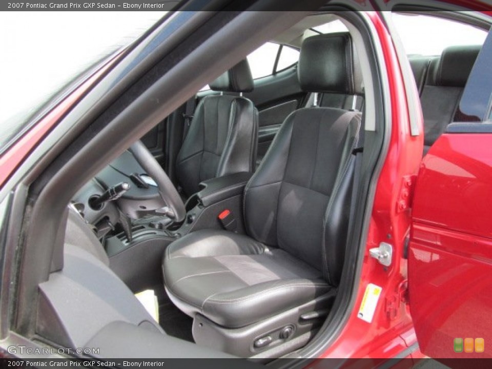 Ebony Interior Photo for the 2007 Pontiac Grand Prix GXP Sedan #64516233