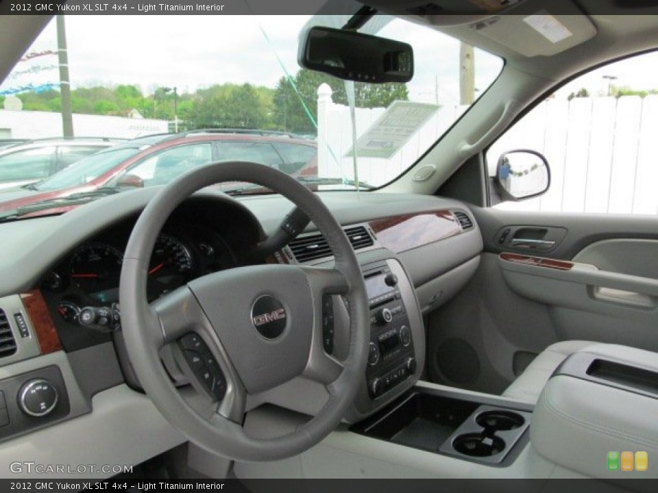 Light Titanium Interior Dashboard for the 2012 GMC Yukon XL SLT 4x4 #64517946
