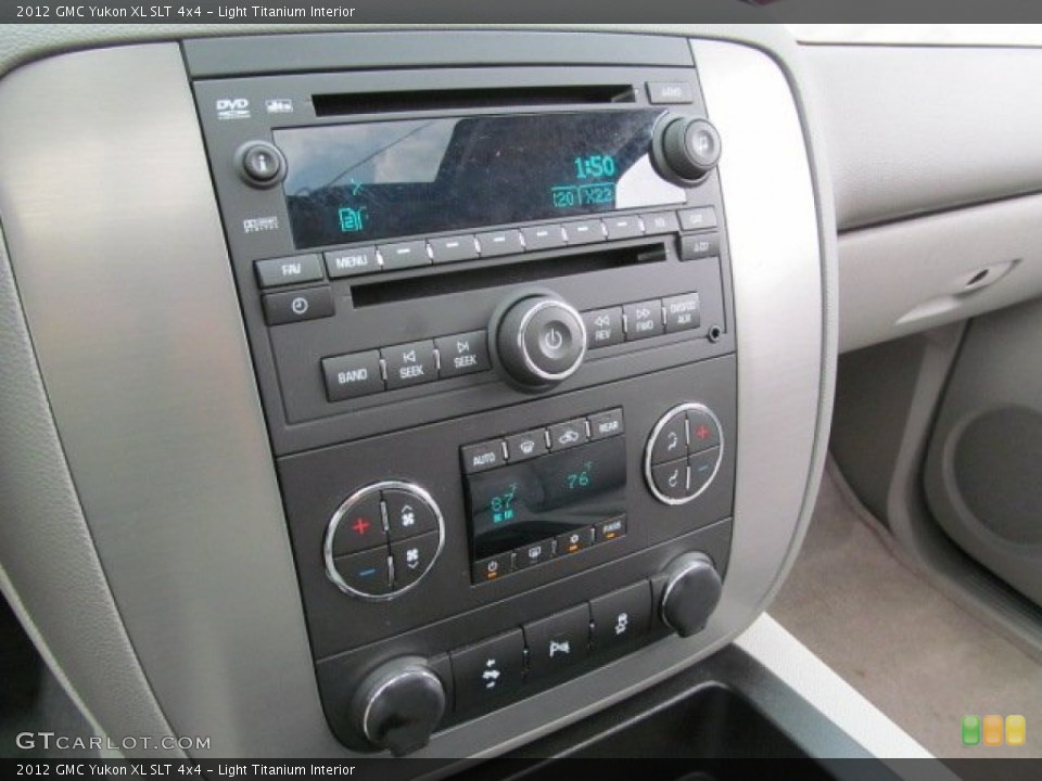 Light Titanium Interior Controls for the 2012 GMC Yukon XL SLT 4x4 #64517970