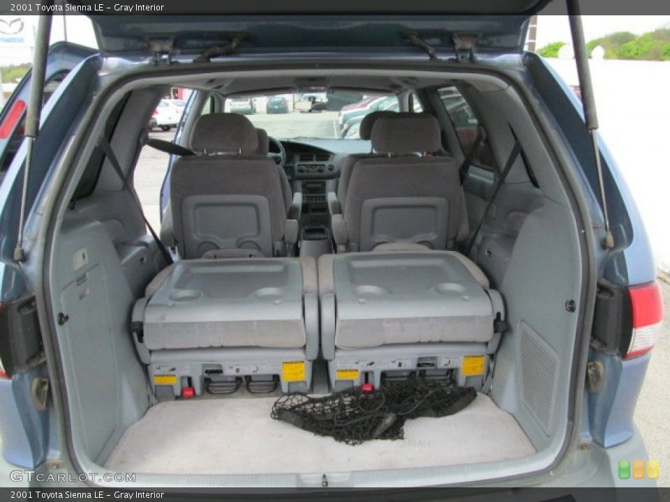 Gray 2001 Toyota Sienna Interiors