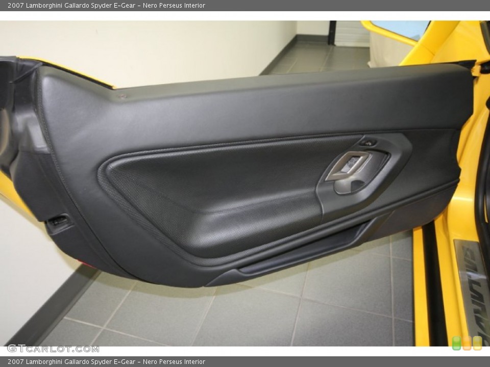 Nero Perseus Interior Door Panel for the 2007 Lamborghini Gallardo Spyder E-Gear #64522200