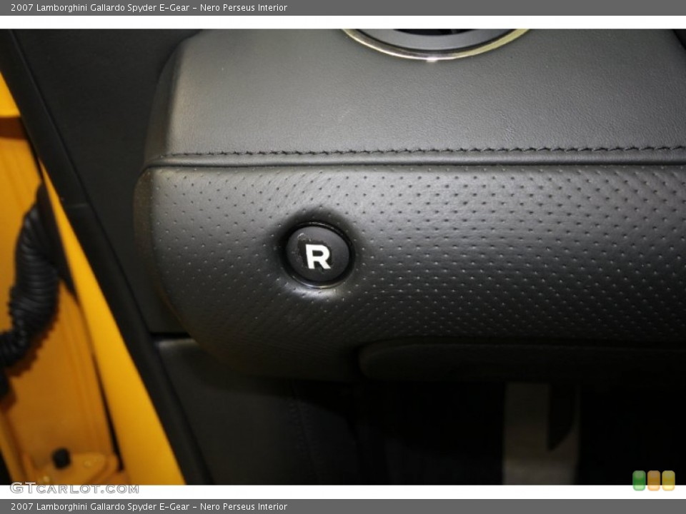 Nero Perseus Interior Transmission for the 2007 Lamborghini Gallardo Spyder E-Gear #64522272