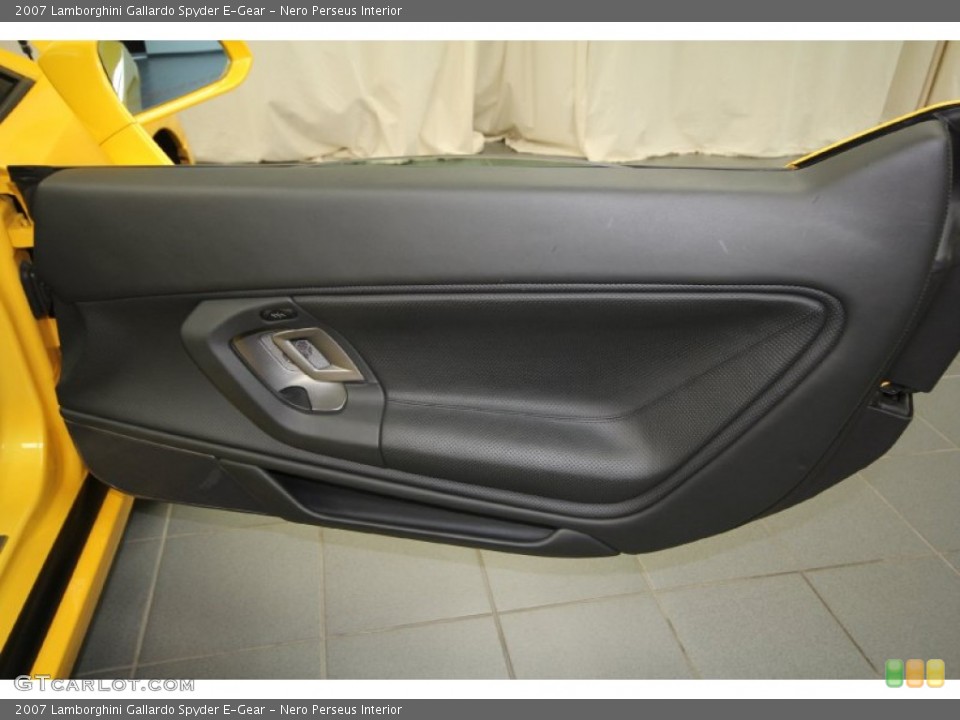 Nero Perseus Interior Door Panel for the 2007 Lamborghini Gallardo Spyder E-Gear #64522338