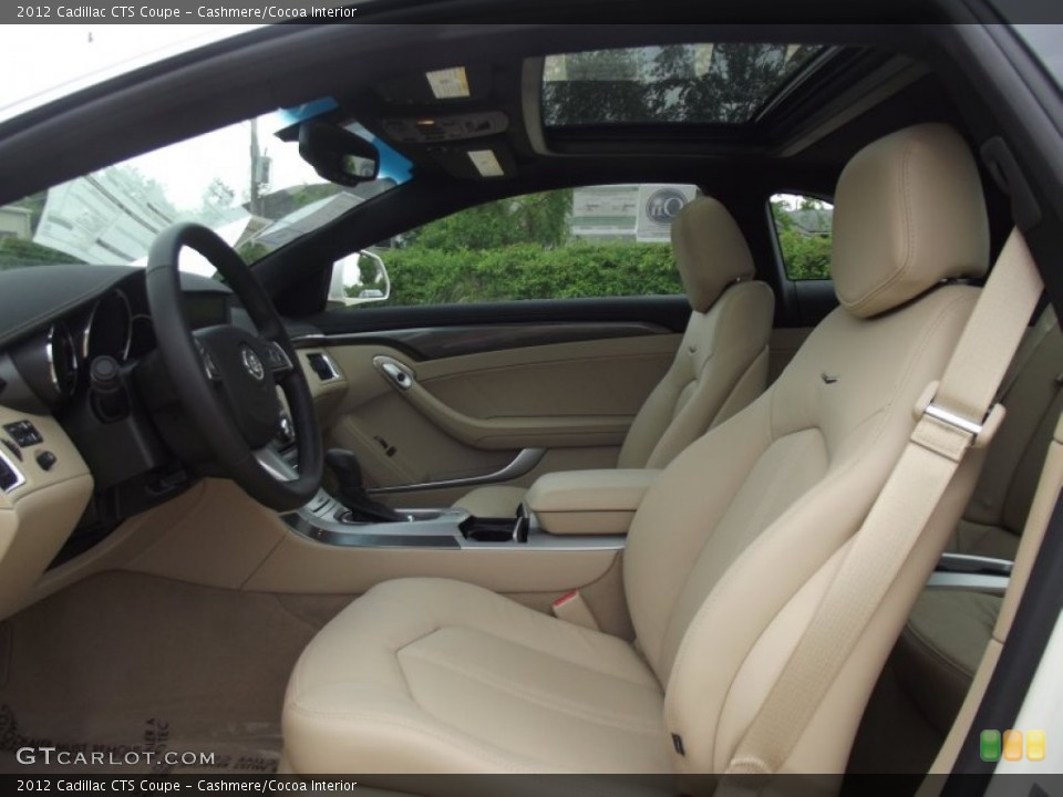 Cashmere/Cocoa Interior Photo for the 2012 Cadillac CTS Coupe #64532079