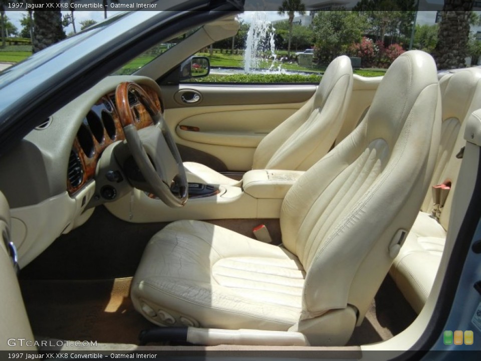 Oatmeal Interior Photo for the 1997 Jaguar XK XK8 Convertible #64532091