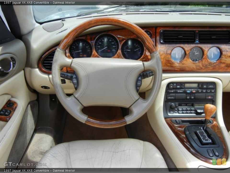 Oatmeal Interior Dashboard for the 1997 Jaguar XK XK8 Convertible #64532152