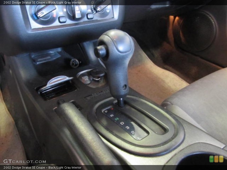 Black/Light Gray Interior Transmission for the 2002 Dodge Stratus SE Coupe #64533717