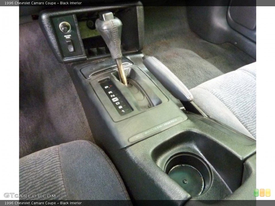 Black Interior Transmission for the 1996 Chevrolet Camaro Coupe #64543206