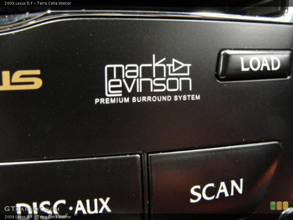 Terra Cotta Interior Audio System for the 2009 Lexus IS F #64545492