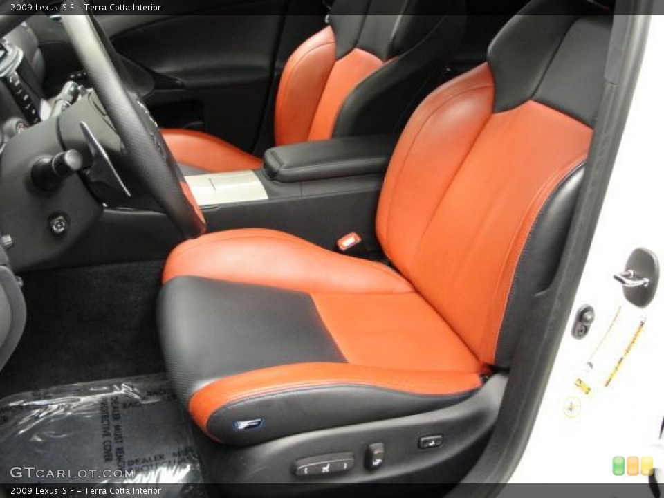 Terra Cotta Interior Photo for the 2009 Lexus IS F #64545516