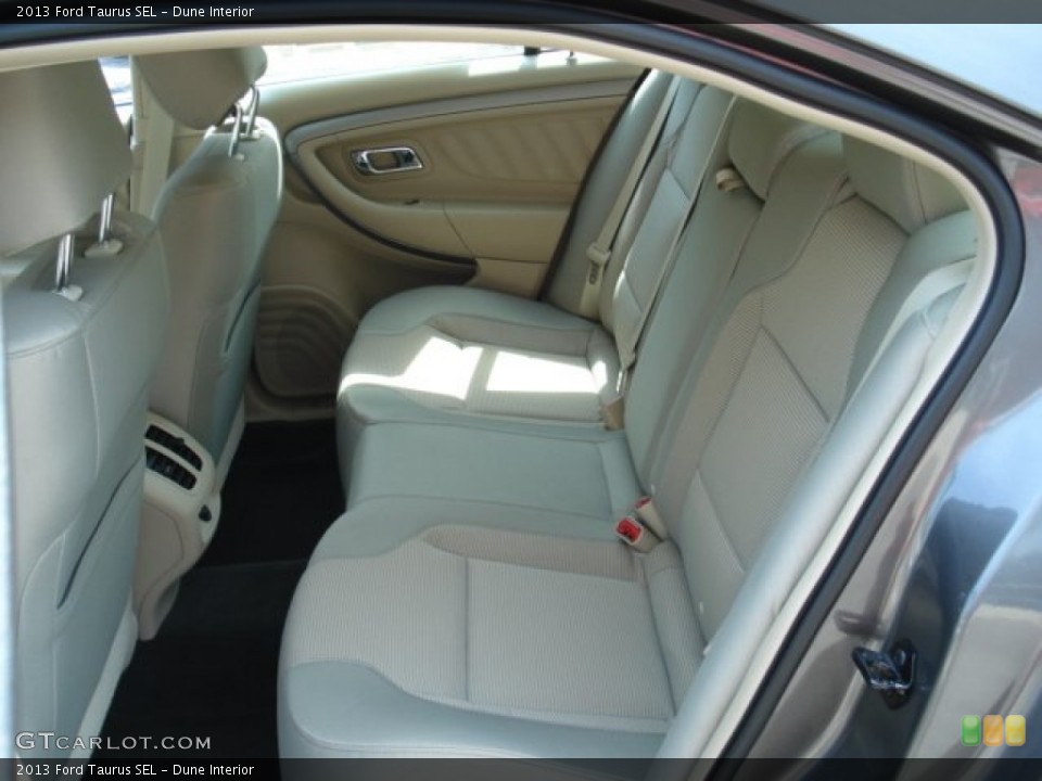 Dune Interior Rear Seat for the 2013 Ford Taurus SEL #64548117