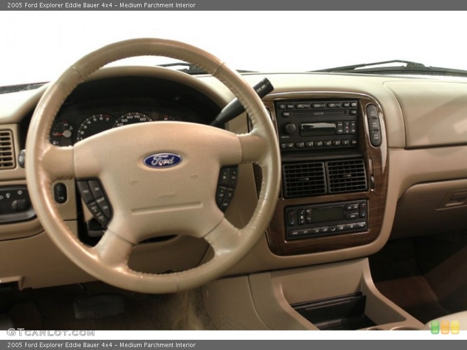 Medium Parchment Interior Dashboard for the 2005 Ford Explorer Eddie Bauer 4x4 #64549466
