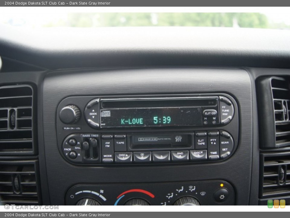 Dark Slate Gray Interior Audio System for the 2004 Dodge Dakota SLT Club Cab #64556930