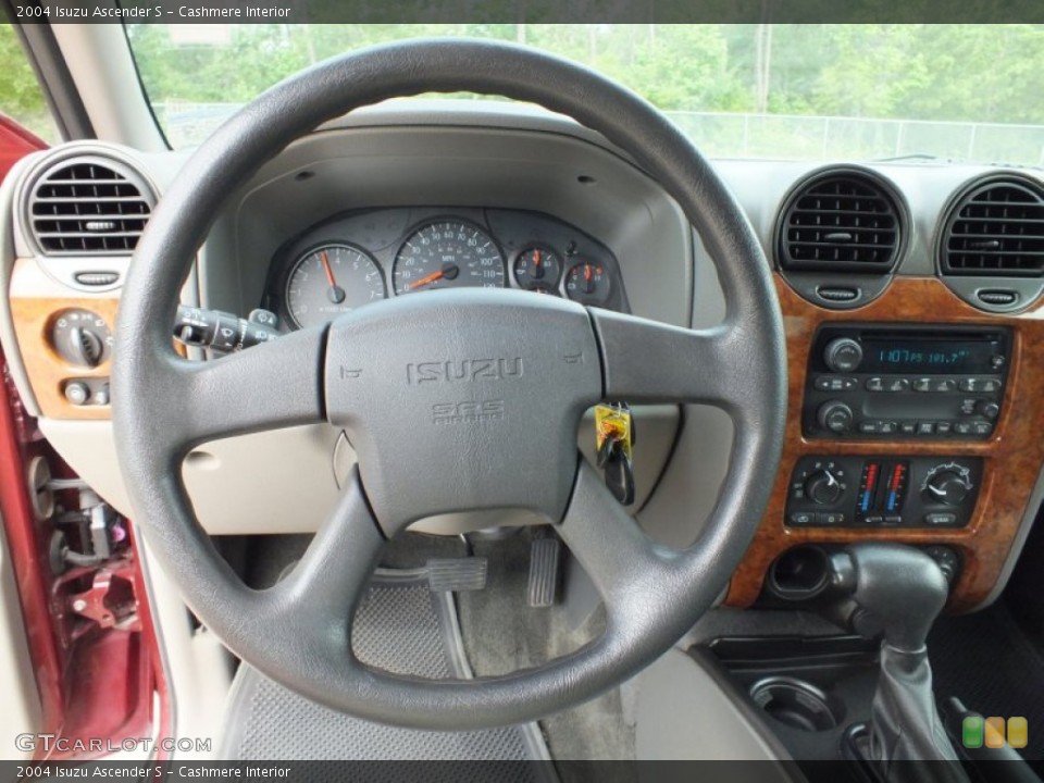 Cashmere Interior Steering Wheel for the 2004 Isuzu Ascender S #64559135