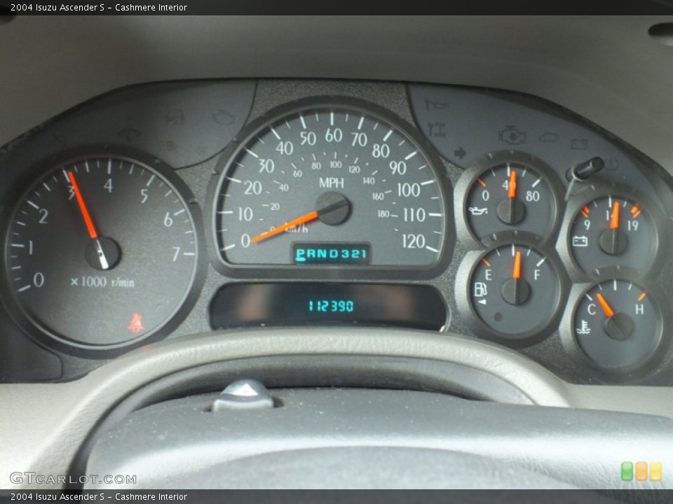 Cashmere Interior Gauges for the 2004 Isuzu Ascender S #64559152