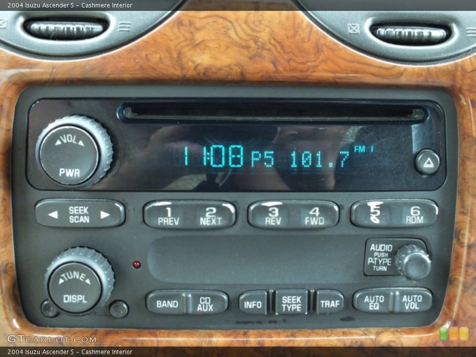 Cashmere Interior Audio System for the 2004 Isuzu Ascender S #64559171
