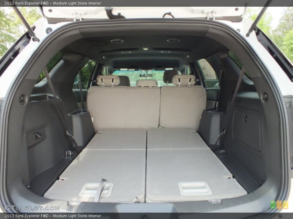 Medium Light Stone Interior Trunk for the 2013 Ford Explorer FWD #64561534