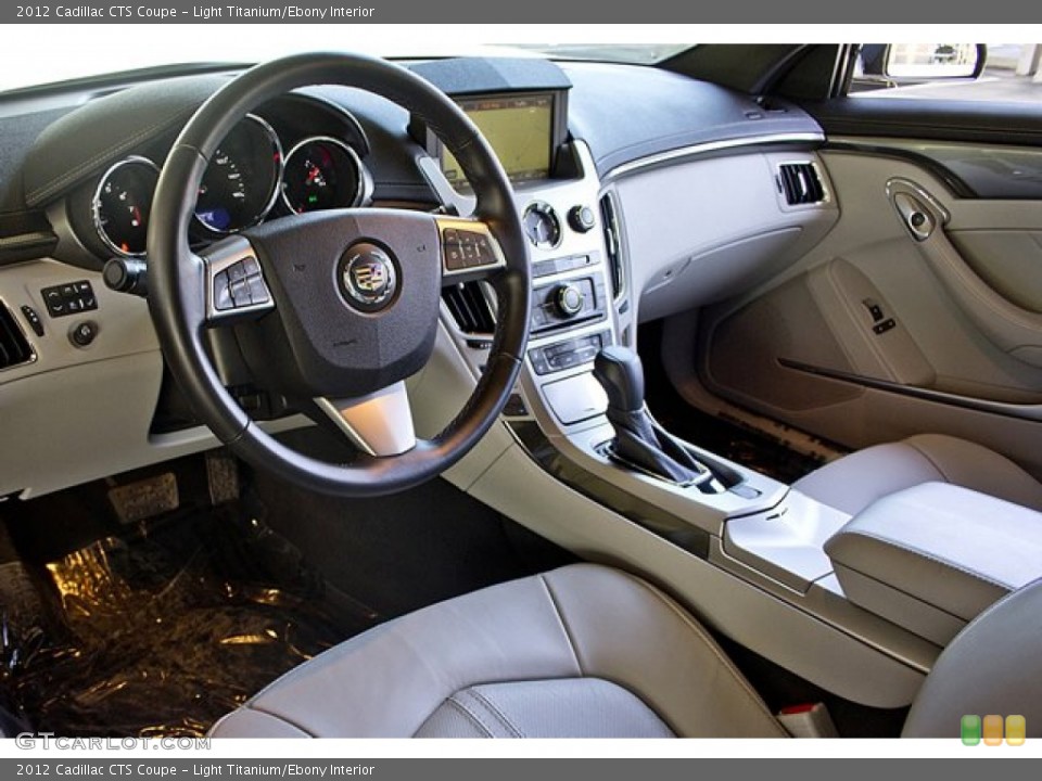 Light Titanium/Ebony Interior Prime Interior for the 2012 Cadillac CTS Coupe #64566455