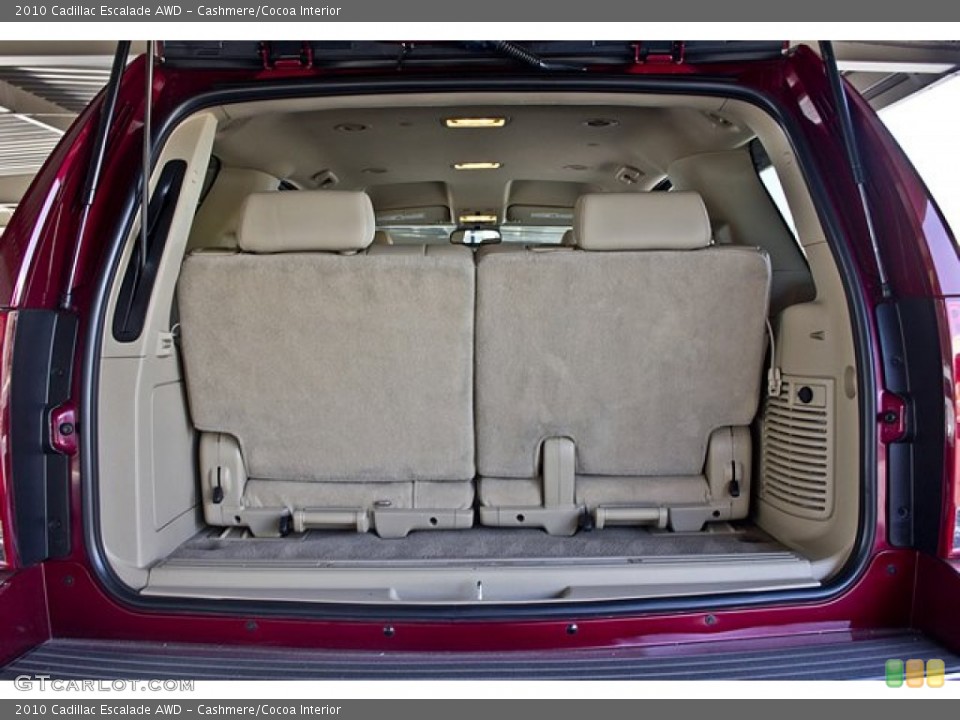 Cashmere/Cocoa Interior Trunk for the 2010 Cadillac Escalade AWD #64566623