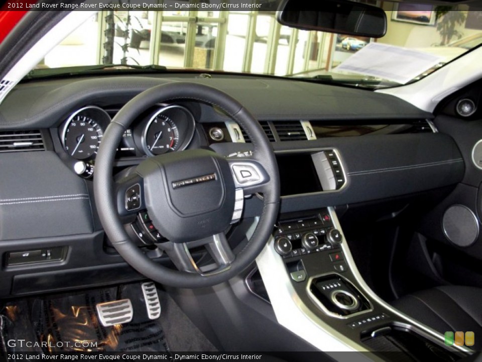 Dynamic Ebony/Cirrus Interior Dashboard for the 2012 Land Rover Range Rover Evoque Coupe Dynamic #64566923