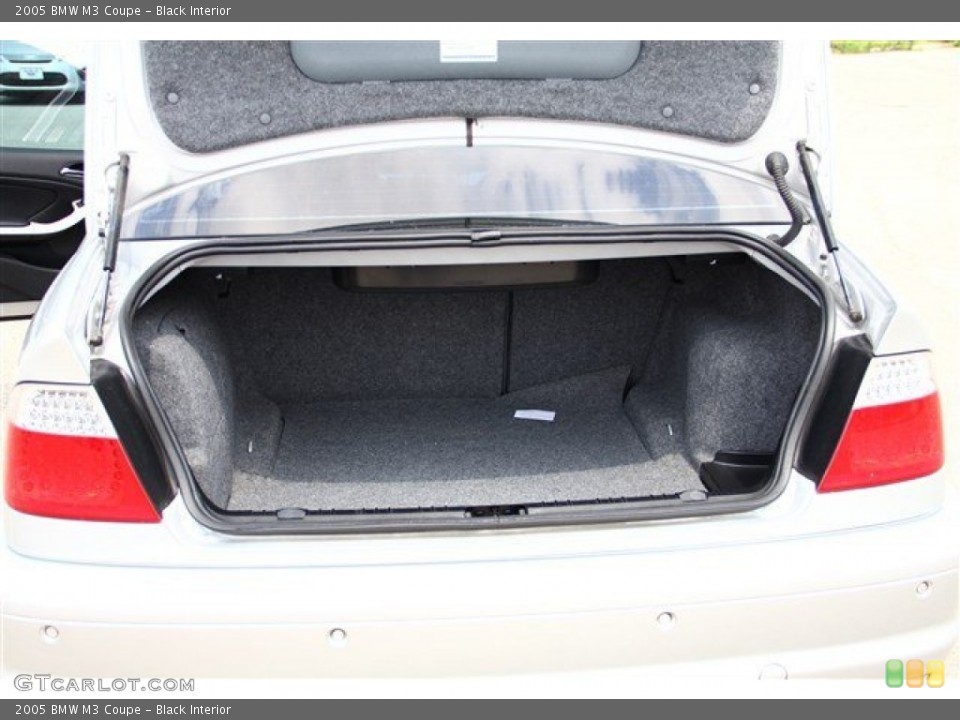 Black Interior Trunk for the 2005 BMW M3 Coupe #64567944