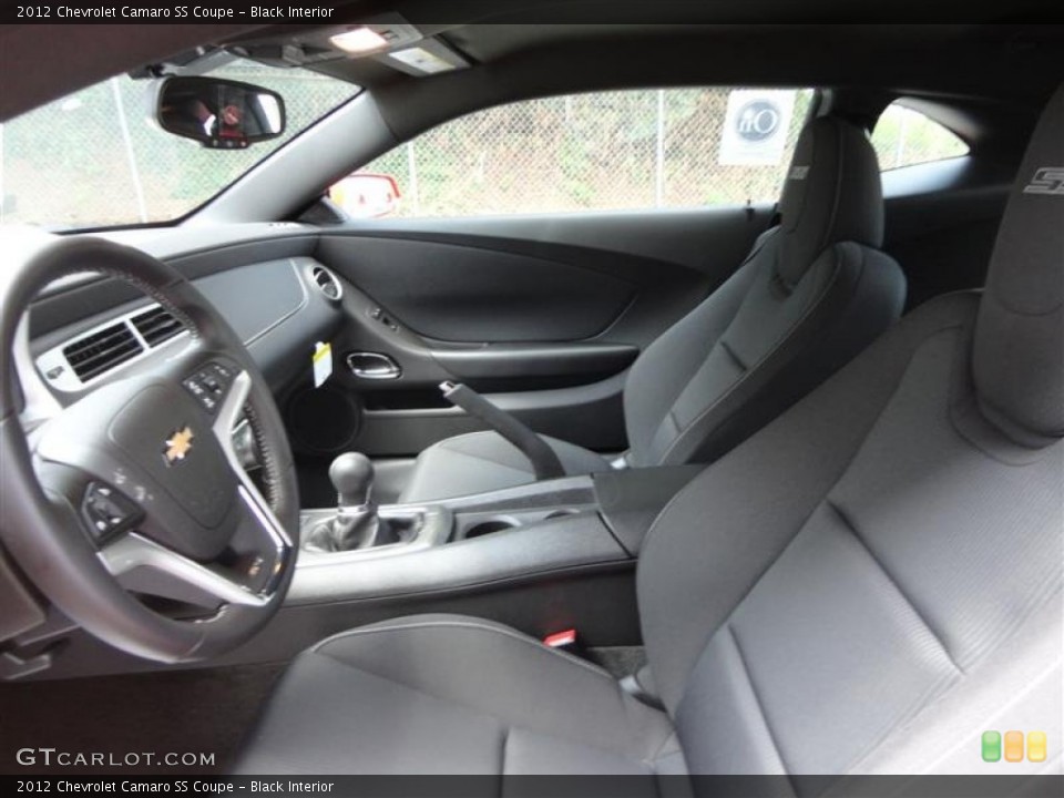 Black Interior Photo for the 2012 Chevrolet Camaro SS Coupe #64570771