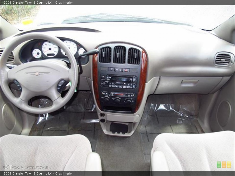 Gray Interior Dashboard for the 2003 Chrysler Town & Country LX #64574937