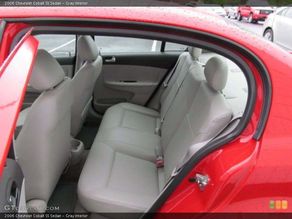 Gray Interior Rear Seat for the 2006 Chevrolet Cobalt SS Sedan #64579689