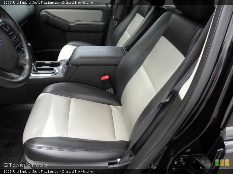 Charcoal Black Interior Photo for the 2009 Ford Explorer Sport Trac Limited #64584830