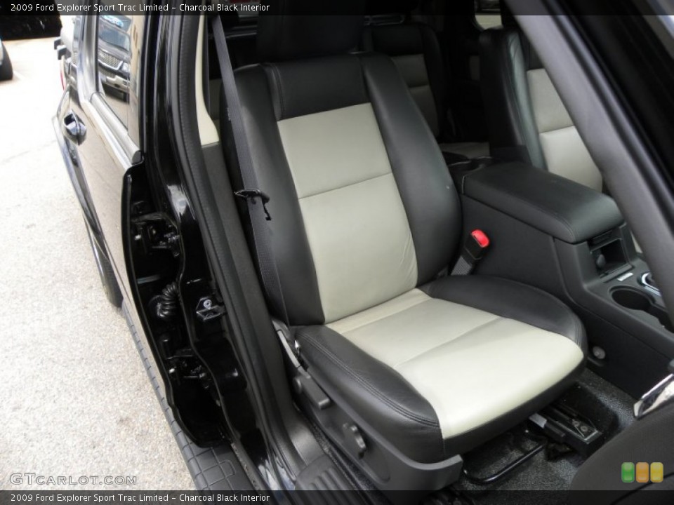 Charcoal Black 2009 Ford Explorer Sport Trac Interiors