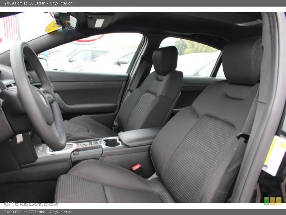 Onyx Interior Photo for the 2009 Pontiac G8 Sedan #64585865
