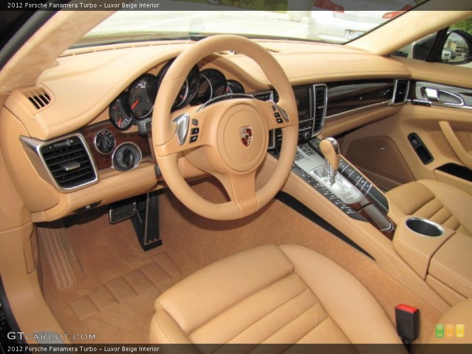 Luxor Beige Interior Photo for the 2012 Porsche Panamera Turbo #64597293