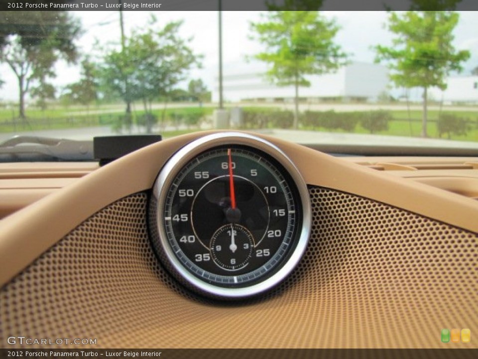Luxor Beige Interior Gauges for the 2012 Porsche Panamera Turbo #64597419