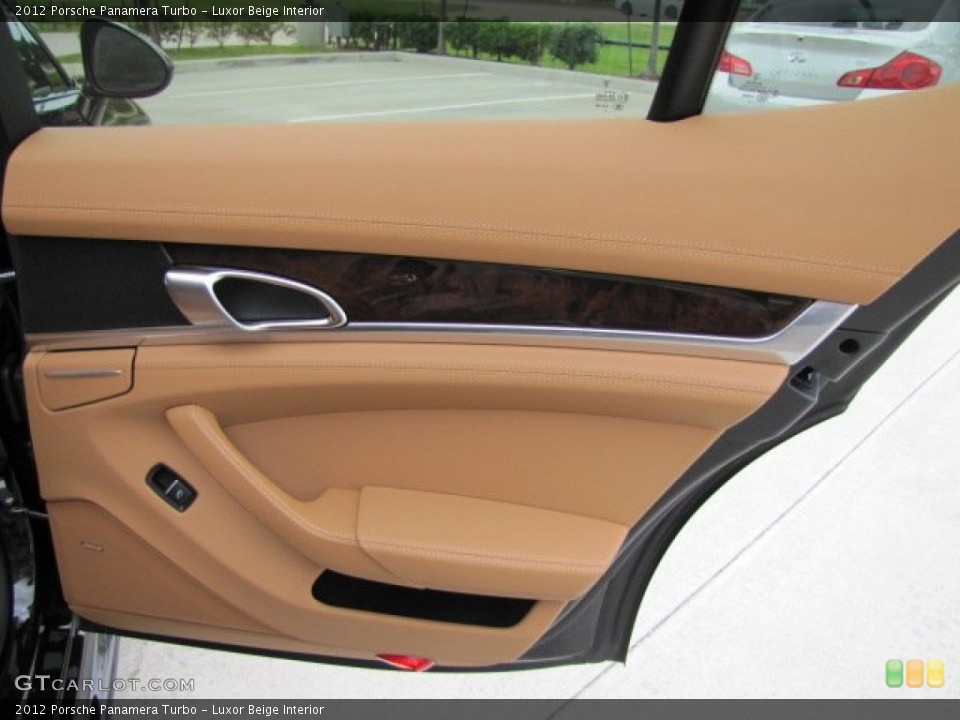 Luxor Beige Interior Door Panel for the 2012 Porsche Panamera Turbo #64597455