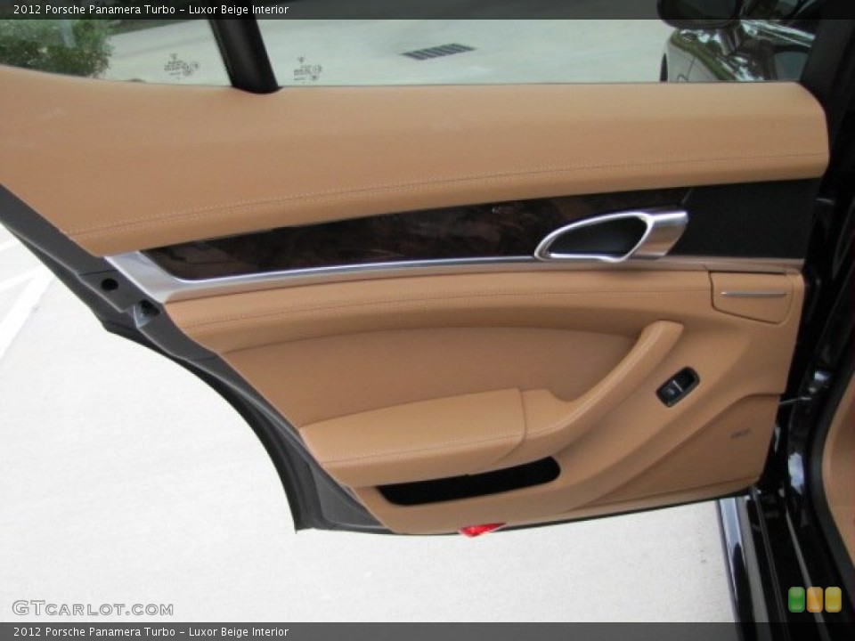 Luxor Beige Interior Door Panel for the 2012 Porsche Panamera Turbo #64597461