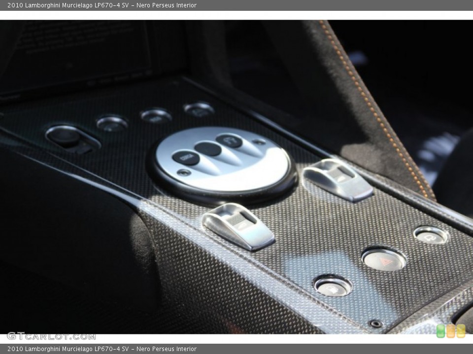Nero Perseus Interior Transmission for the 2010 Lamborghini Murcielago LP670-4 SV #64597686