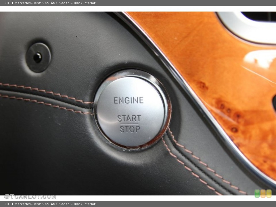 Black Interior Controls for the 2011 Mercedes-Benz S 65 AMG Sedan #64597833
