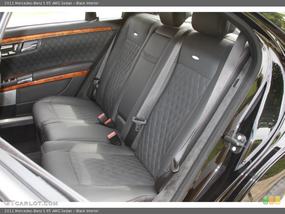 Black Interior Photo for the 2011 Mercedes-Benz S 65 AMG Sedan #64597929