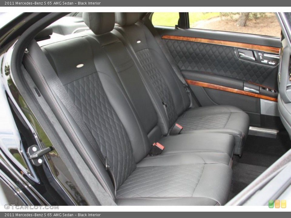 Black Interior Photo for the 2011 Mercedes-Benz S 65 AMG Sedan #64597974