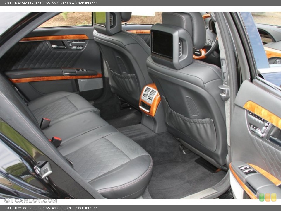 Black Interior Photo for the 2011 Mercedes-Benz S 65 AMG Sedan #64597983