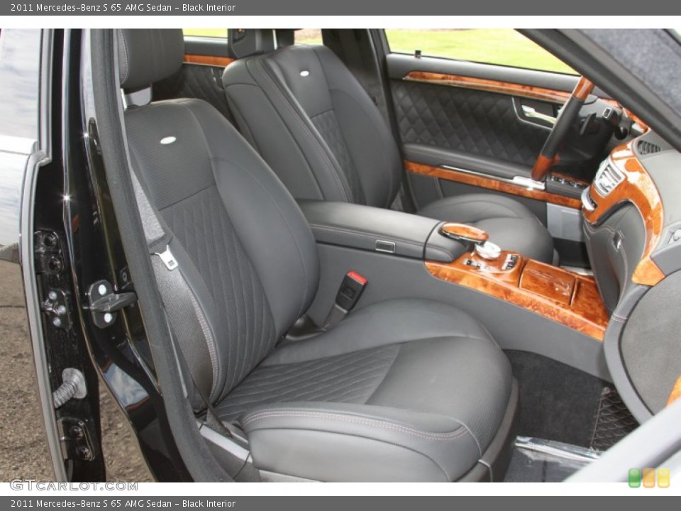 Black Interior Photo for the 2011 Mercedes-Benz S 65 AMG Sedan #64598031