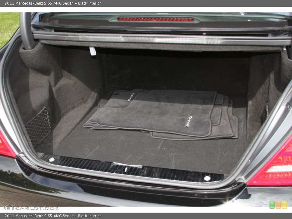 Black Interior Trunk for the 2011 Mercedes-Benz S 65 AMG Sedan #64598062