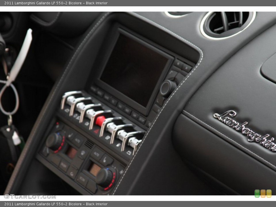 Black Interior Controls for the 2011 Lamborghini Gallardo LP 550-2 Bicolore #64598421