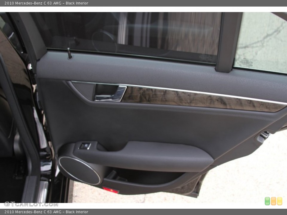 Black Interior Door Panel for the 2010 Mercedes-Benz C 63 AMG #64599670