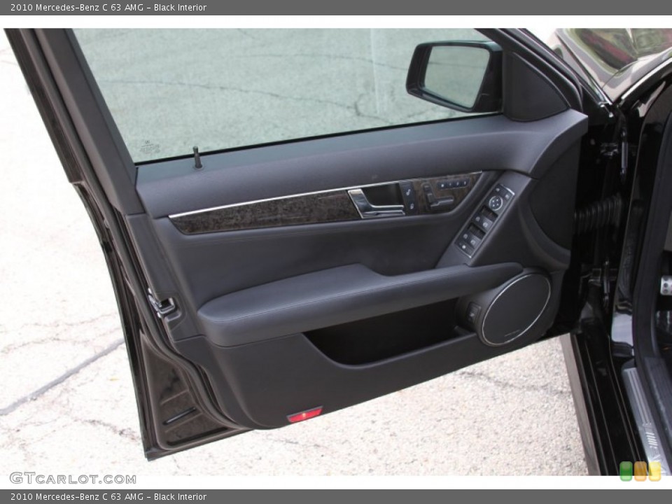 Black Interior Door Panel for the 2010 Mercedes-Benz C 63 AMG #64599675