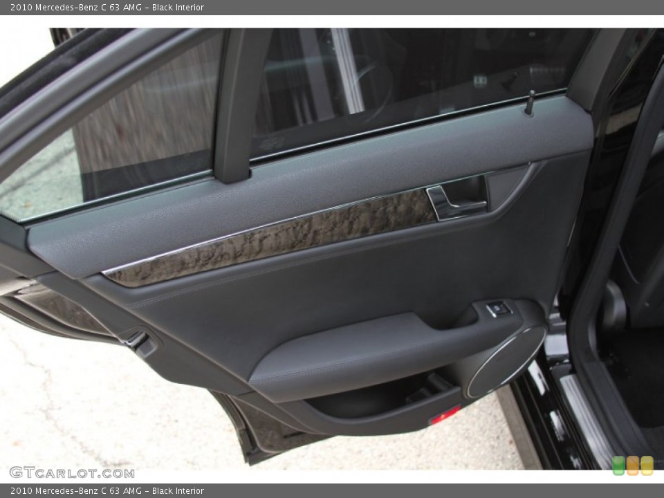 Black Interior Door Panel for the 2010 Mercedes-Benz C 63 AMG #64599681