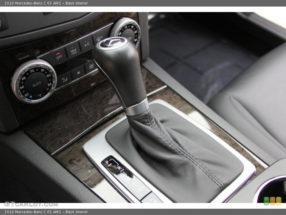 Black Interior Transmission for the 2010 Mercedes-Benz C 63 AMG #64599717