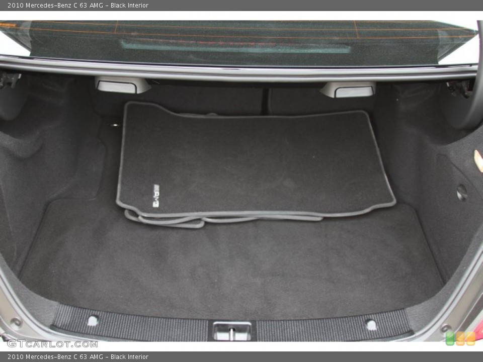 Black Interior Trunk for the 2010 Mercedes-Benz C 63 AMG #64599753