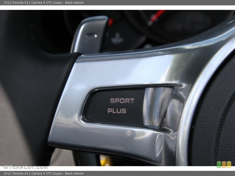 Black Interior Controls for the 2012 Porsche 911 Carrera 4 GTS Coupe #64600563
