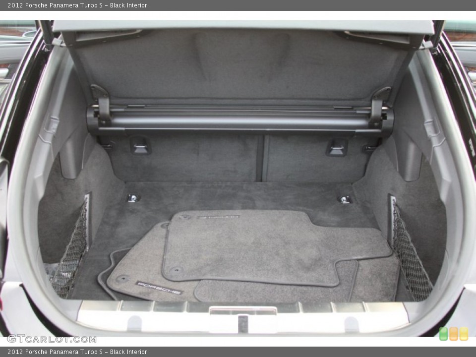 Black Interior Trunk for the 2012 Porsche Panamera Turbo S #64603692